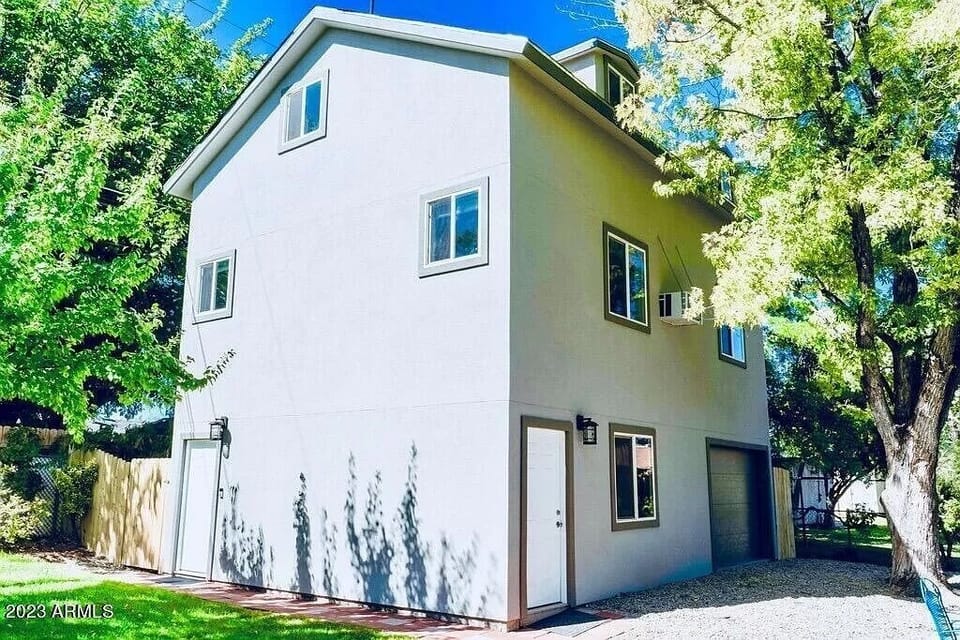 Apartment in back on 2nd floor