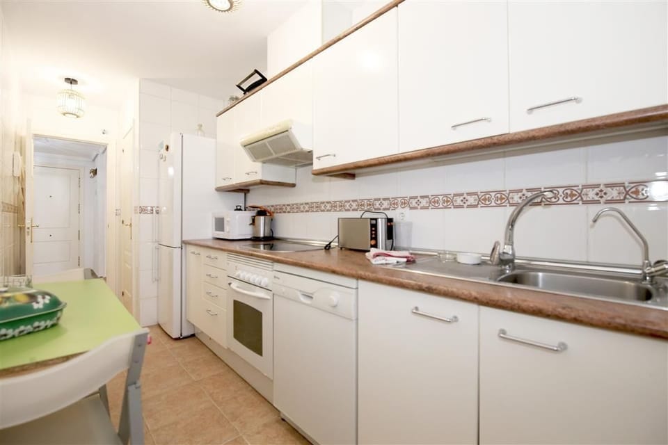 View of the kitchen from a different angle