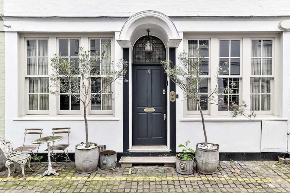 Outside front door