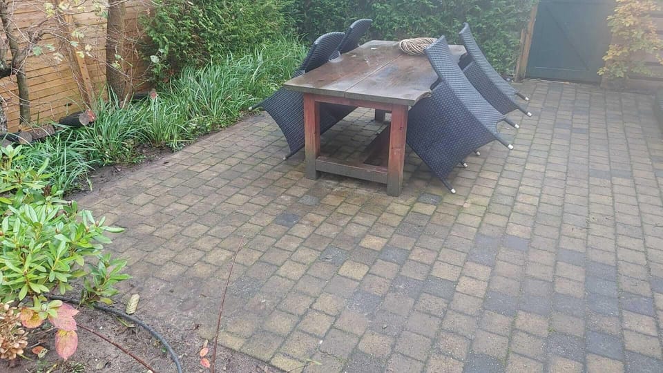 afgesloten tuin