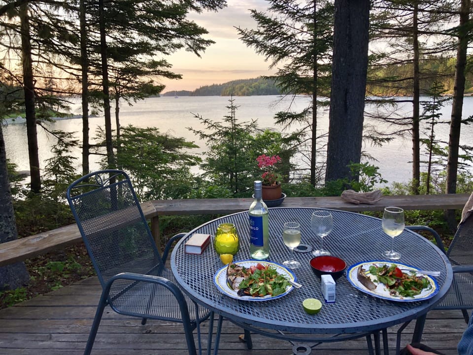 Plenty of space for outdoor dining 