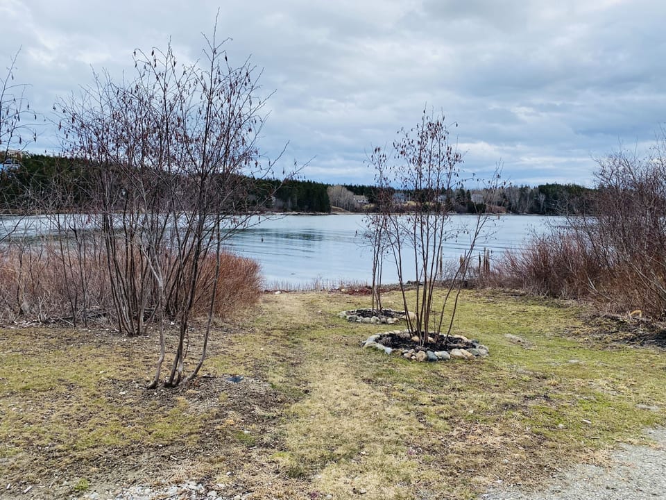 150ft of water-front views right in Duck Cove