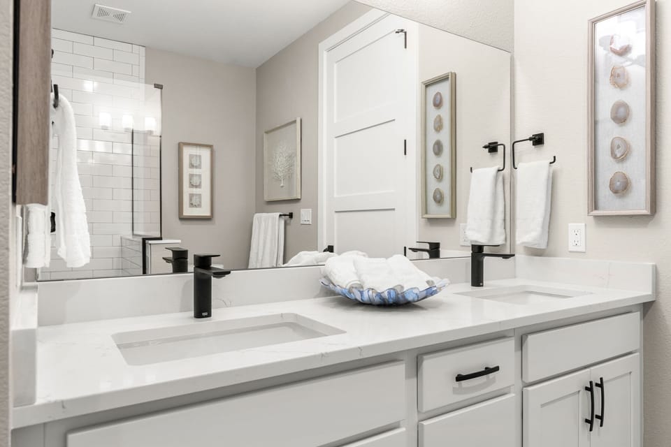 Master Bath double vanity