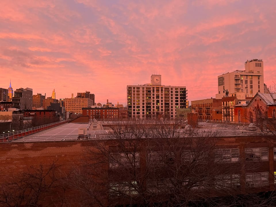 Beautiful View of Downtown Manhattan