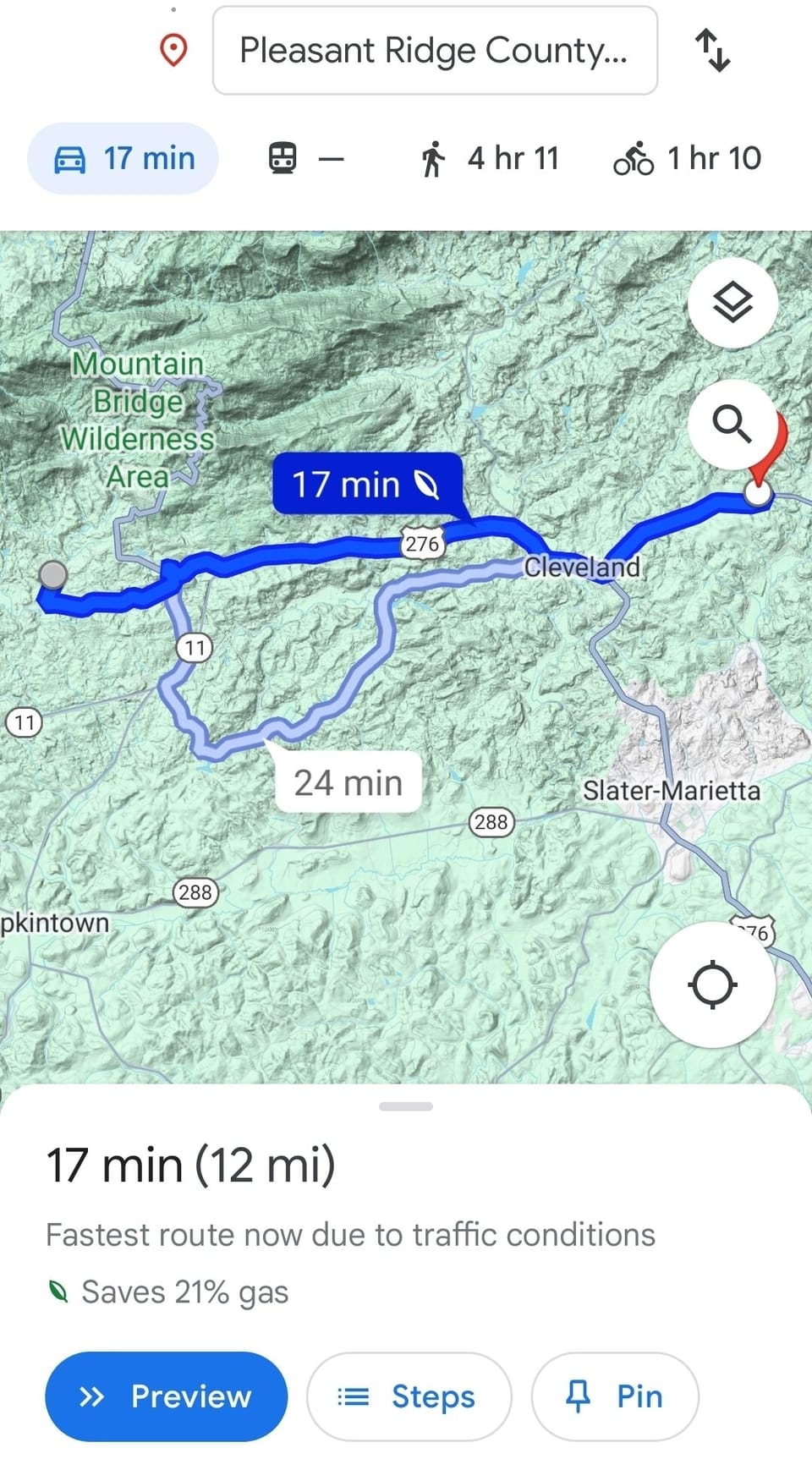 Less than 20 minutes to great mountain biking and hiking!