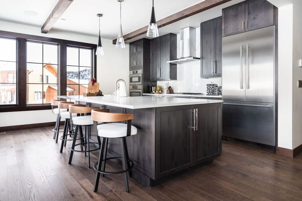 Kitchen area, part of large family room