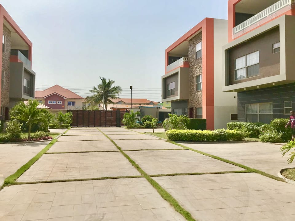A very spacious compound