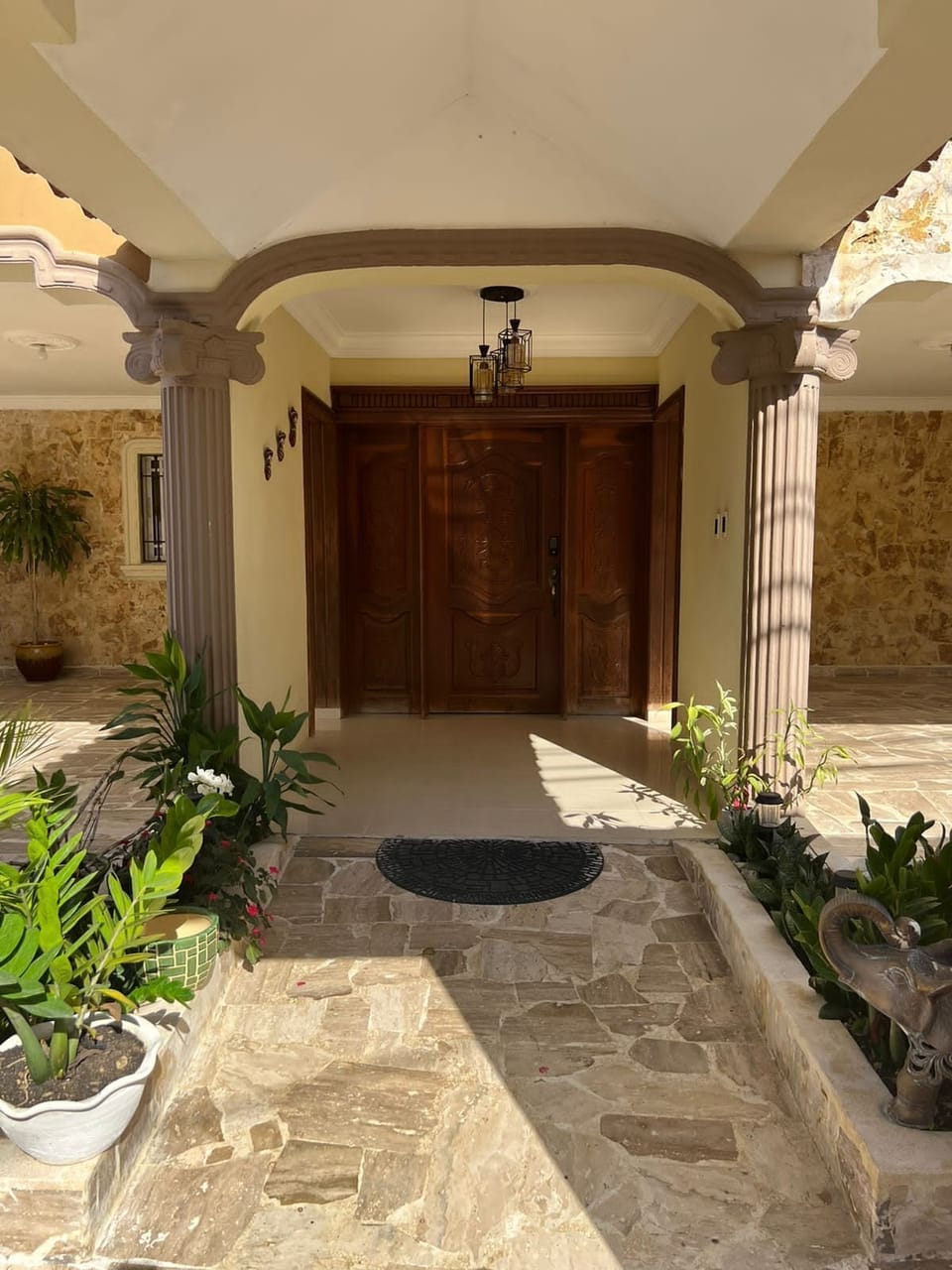 Exterior detail