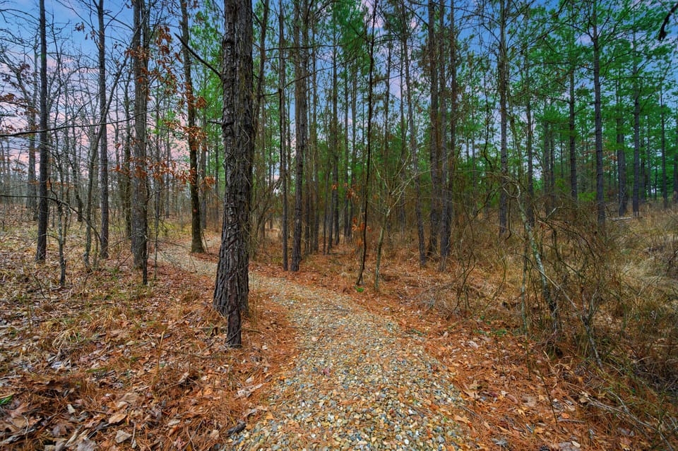 Enjoy a short walk on your private walking loop right in your back yard!