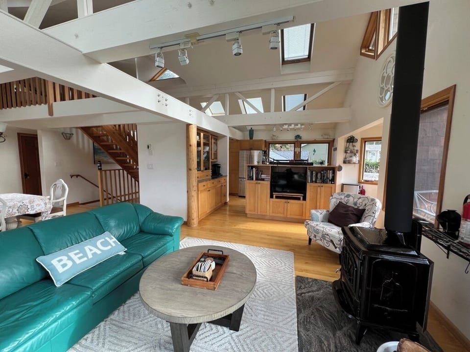 Living room space.