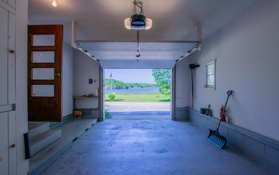 Attached garage