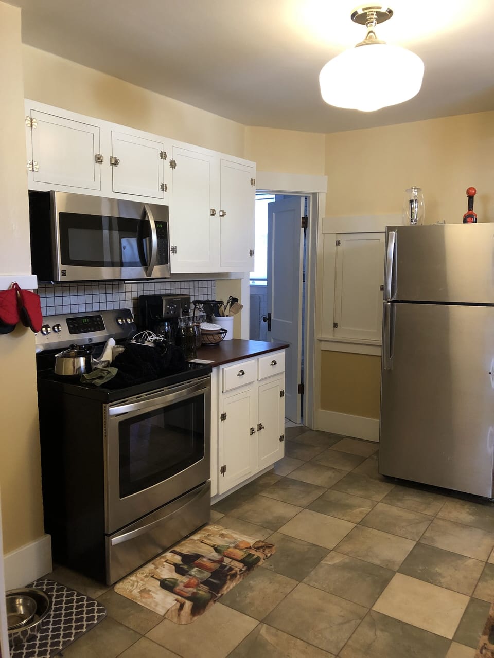 Kitchen has all the comforts of home

