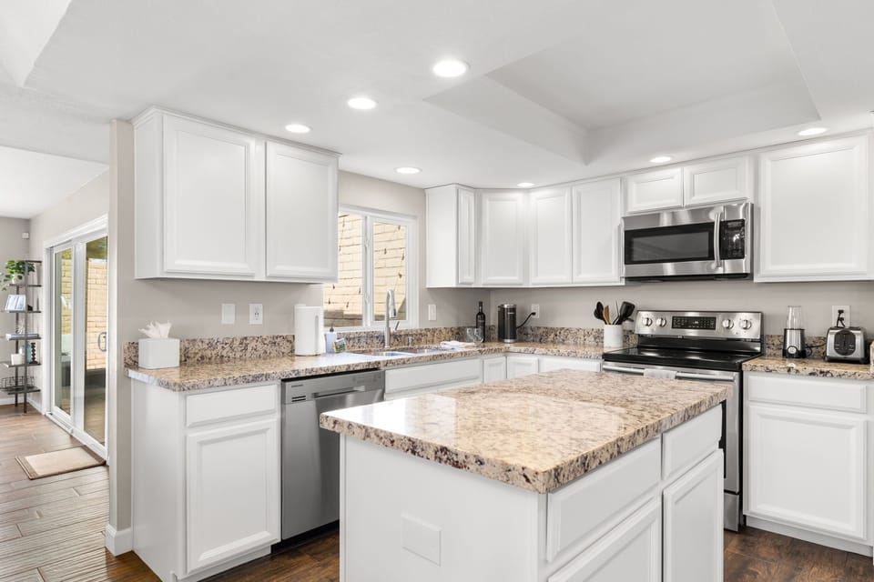 Kitchen area for cooking your favorite meals