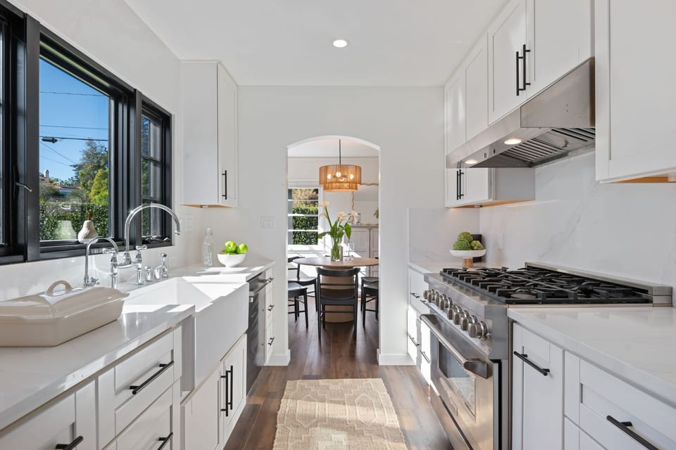 Spacious luxurious kitchen