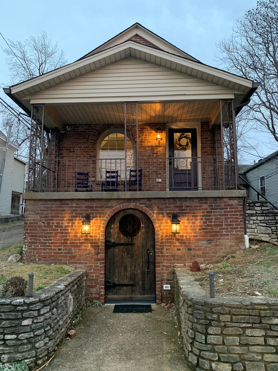Front of "The Hobbit House"