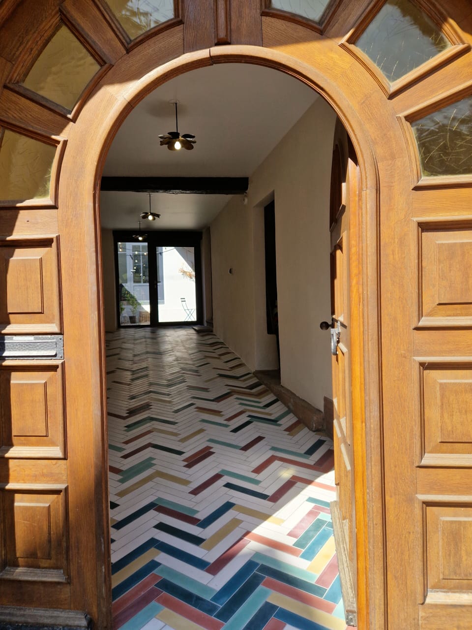 Entrance to the house