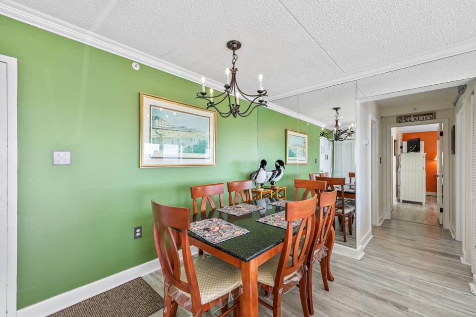Enjoy a Home Cooked Meal at the Dining Table!