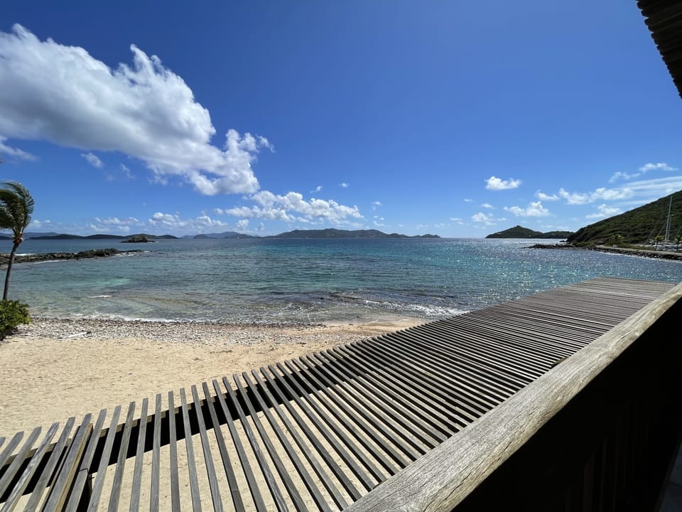 St. John and Tortola in distance