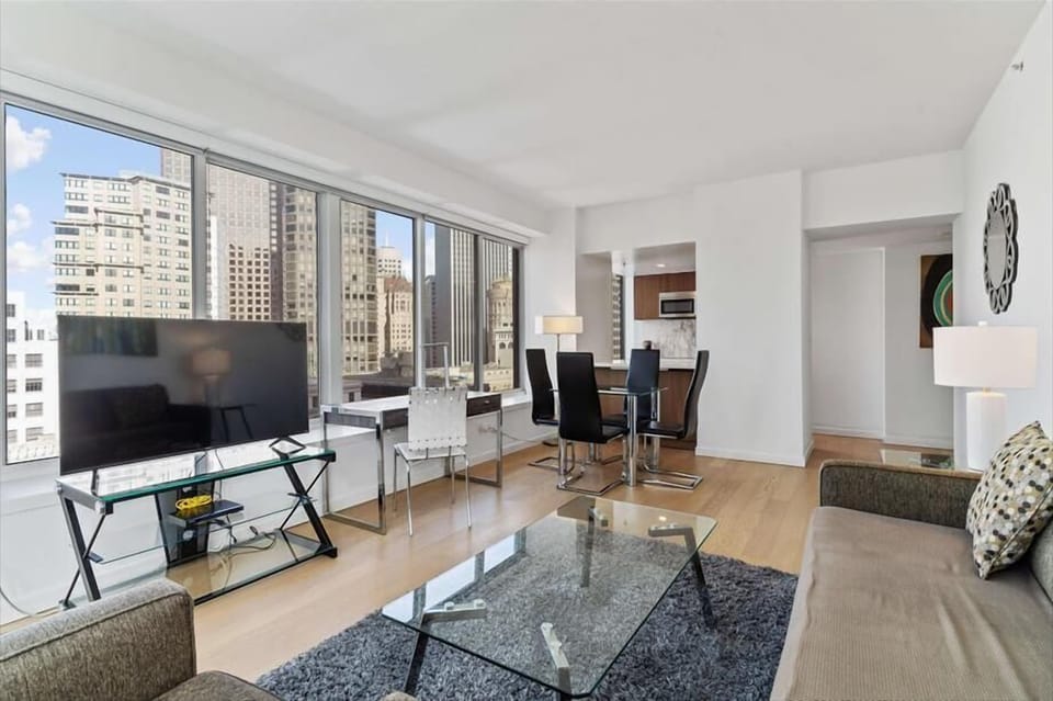 Financial District San Francisco 1 Bedroom Living Room