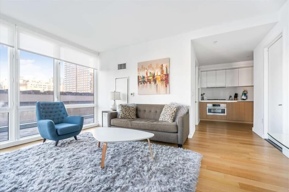 Midtown West New York 1 Bedroom Living Room