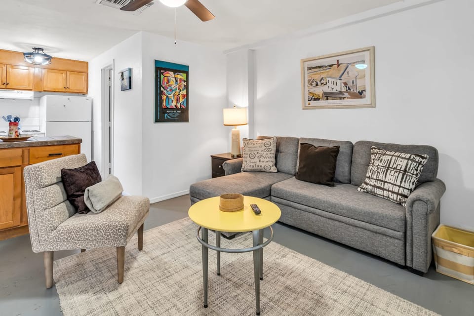 Relax in style in this thoughtfully decorated and spacious living area.