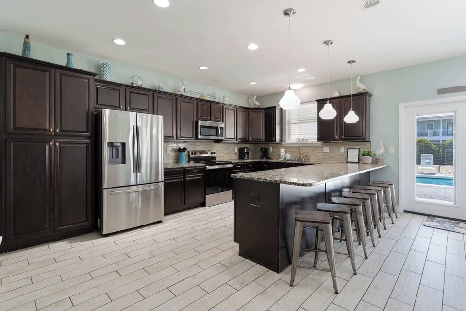 The heart of the home: dine, relax, and gather together.