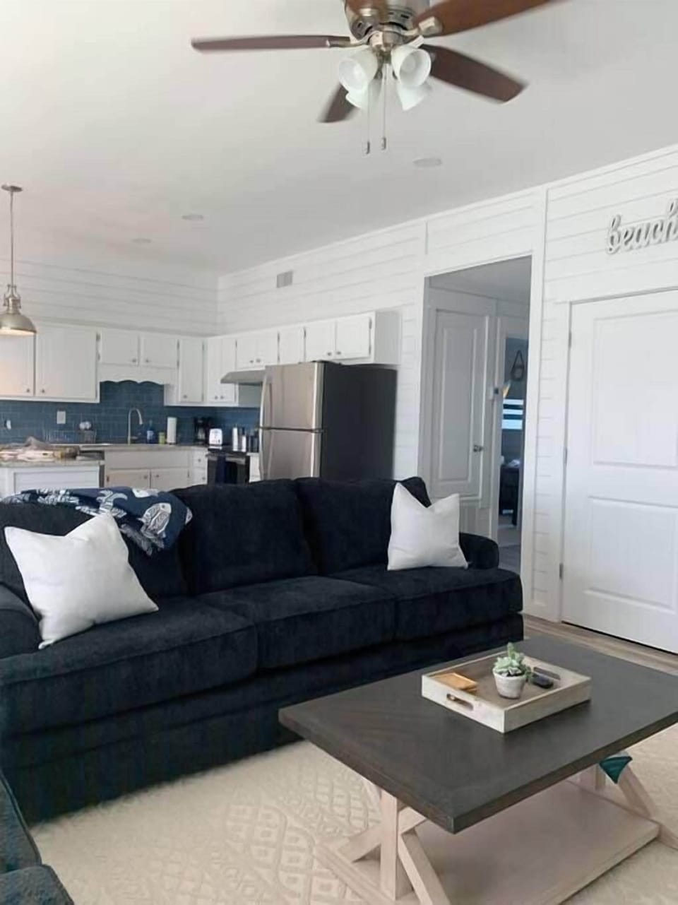 Inviting living room perfect for relaxing, playing games, and making memories together!