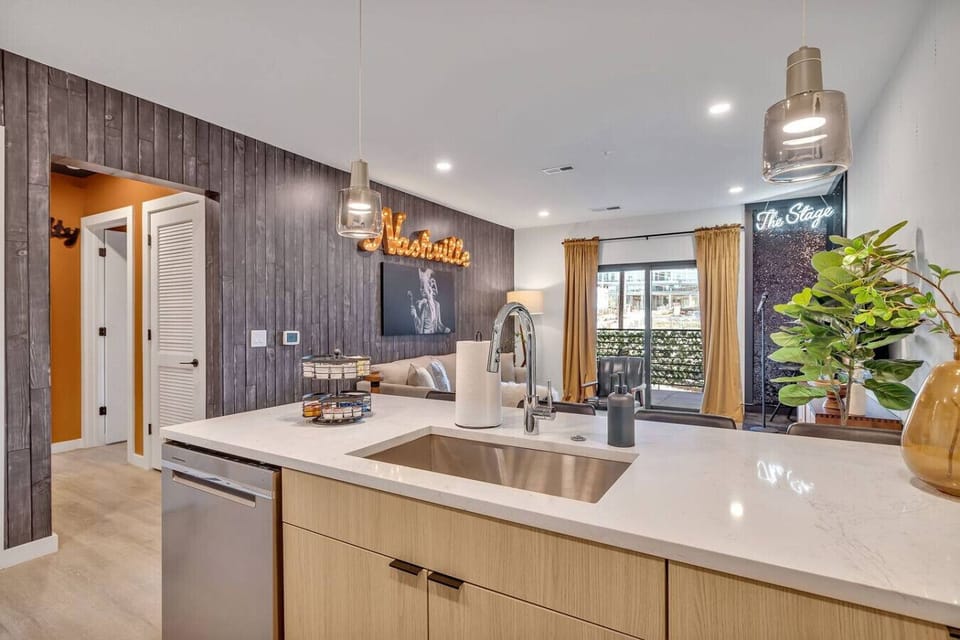 Open floor plan with top of the line furnishings throughout