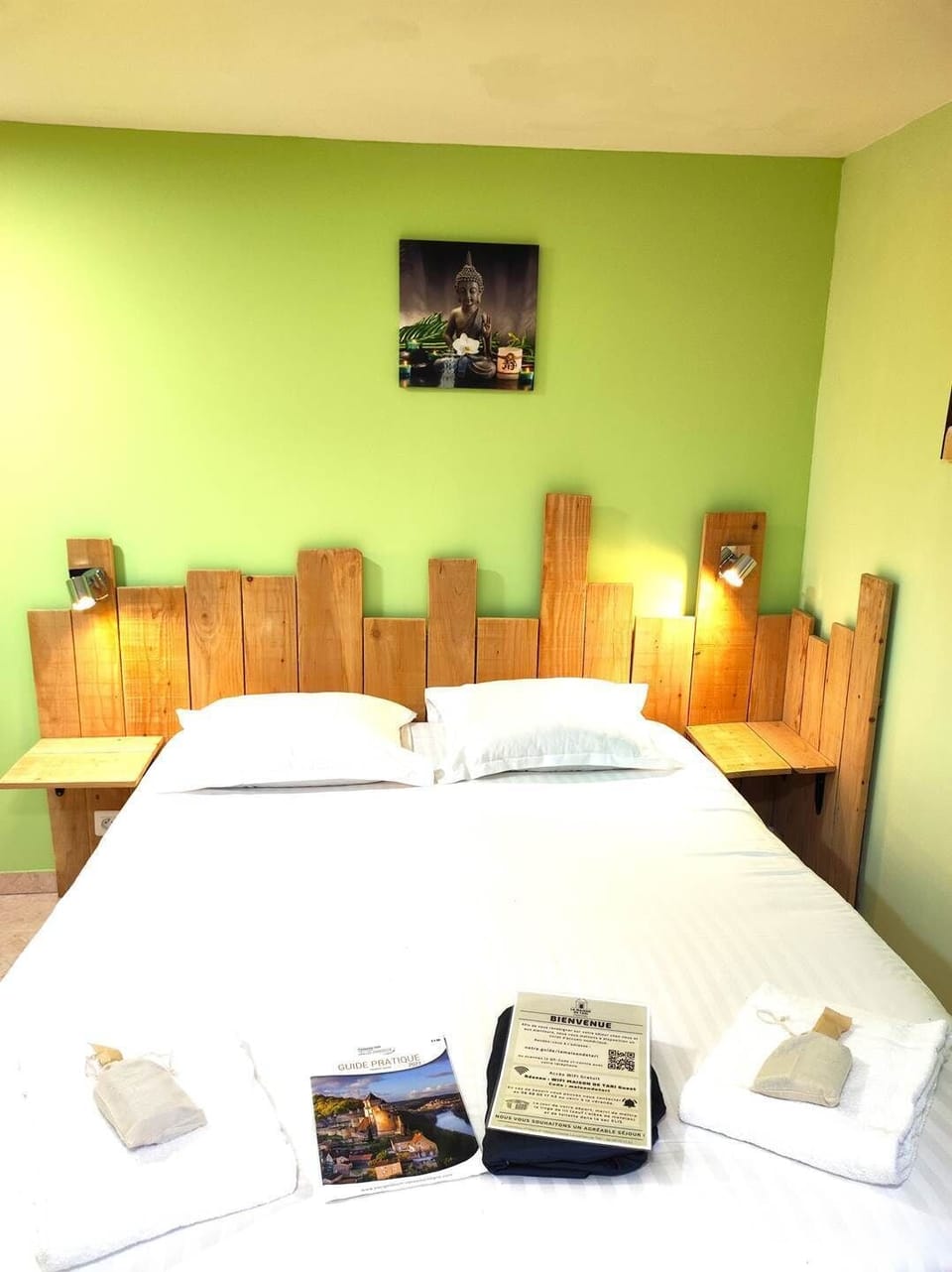 Chambre Lascaux Lit double