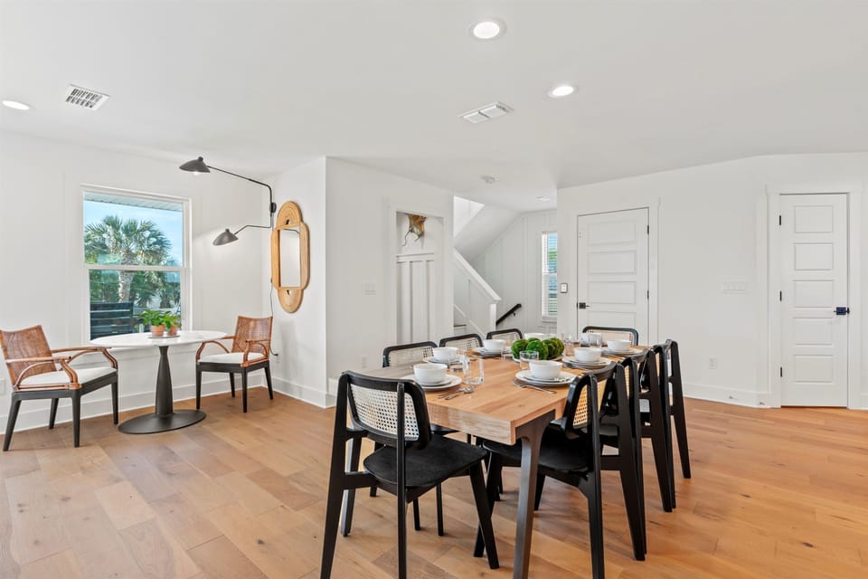 2nd Floor Dining, Gaming Corner and Elevator Access Door 