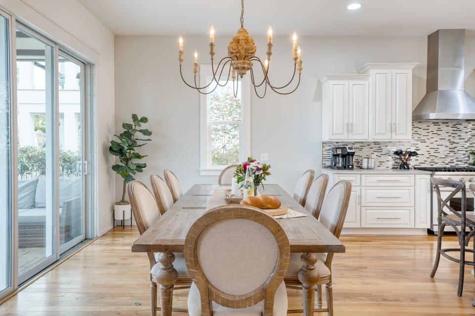 Dining area for shared meals.