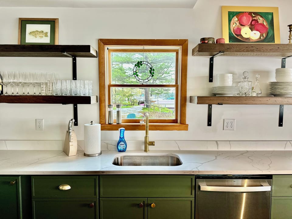 Kitchen in main house