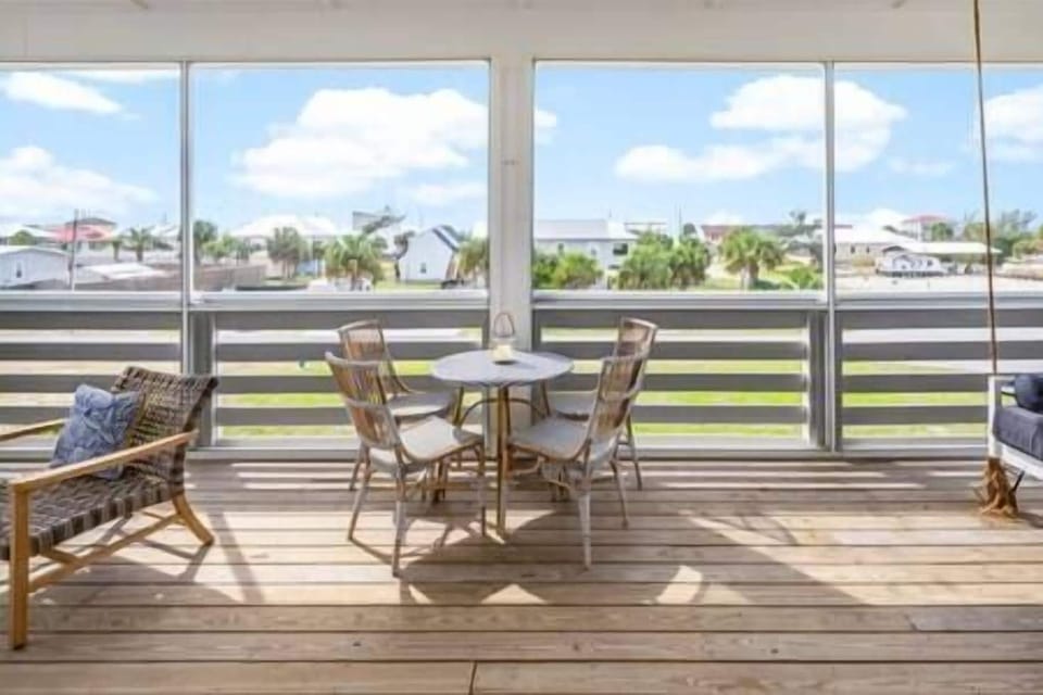 French Bistro Dining Set for 4 is perfect for some tea and fruit  