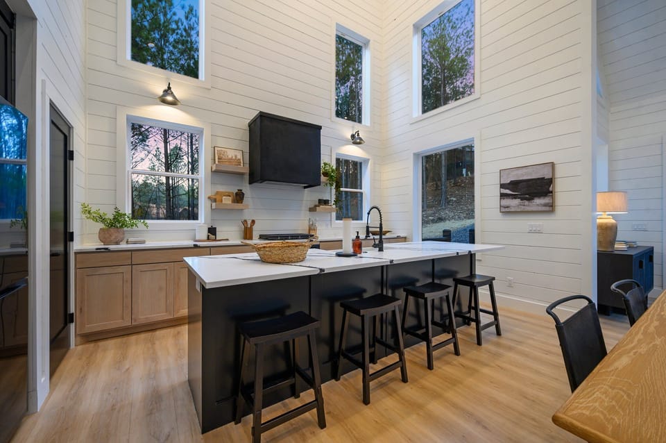 Just soak in this beautiful kitchen! Additional seating at the island for more casual dining.