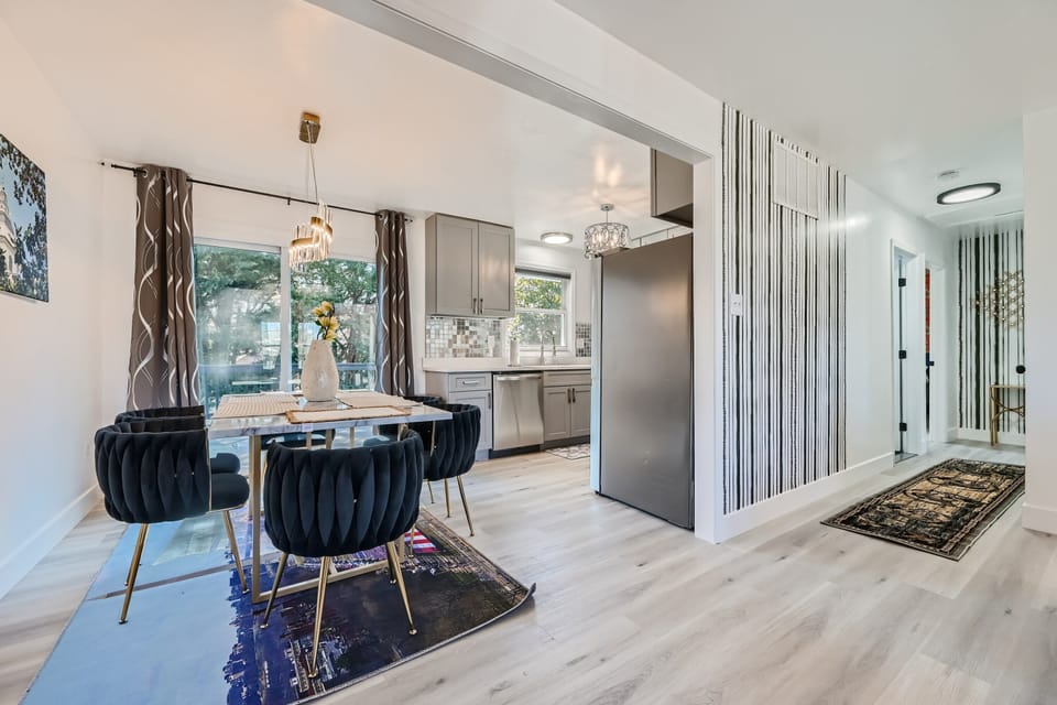 Create lasting memories around our kitchen area and dining table.

