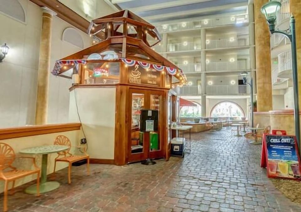 Onsite pizza place