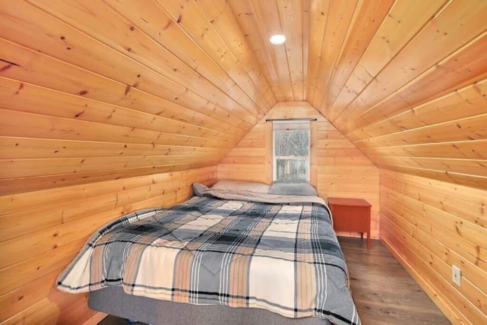 Bedroom Located Up Spiral Stairs
