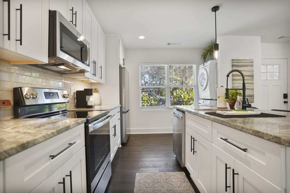 Kitchen with New Appliances