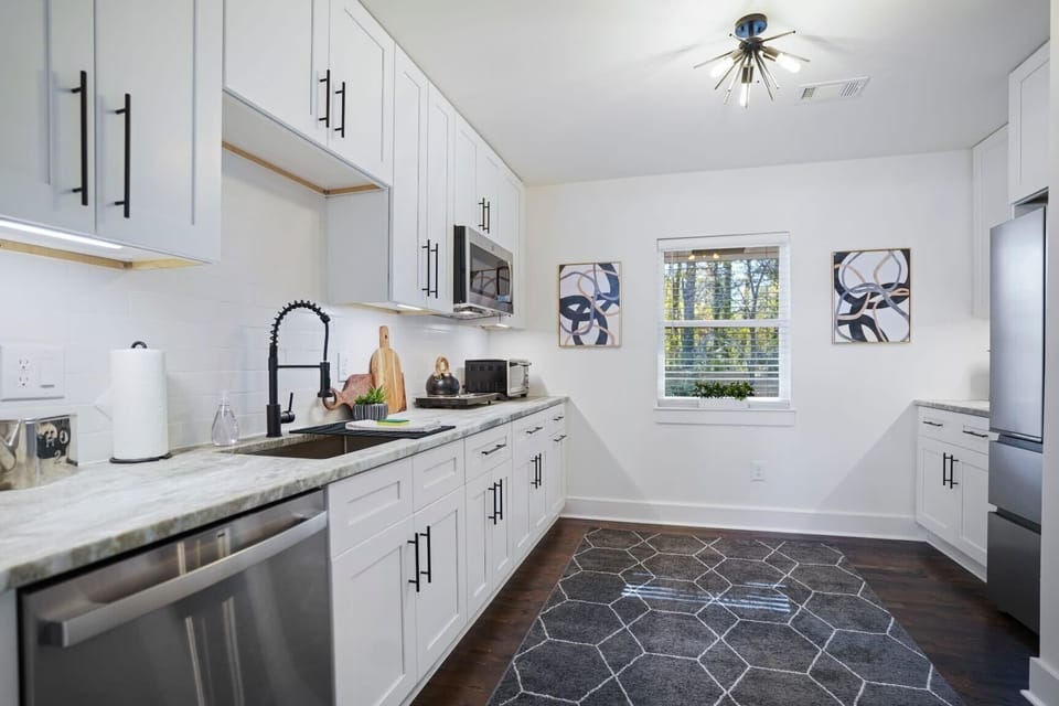 Kitchen with New Appliances