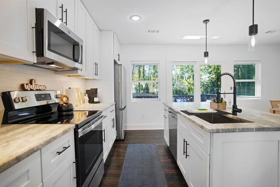 Kitchen with New Appliances