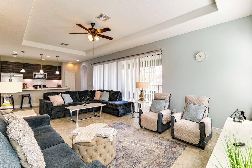 Haines City Vacation Rental | 4BR | 4.5BA | 2,537 Sq Ft | 1 Step Required