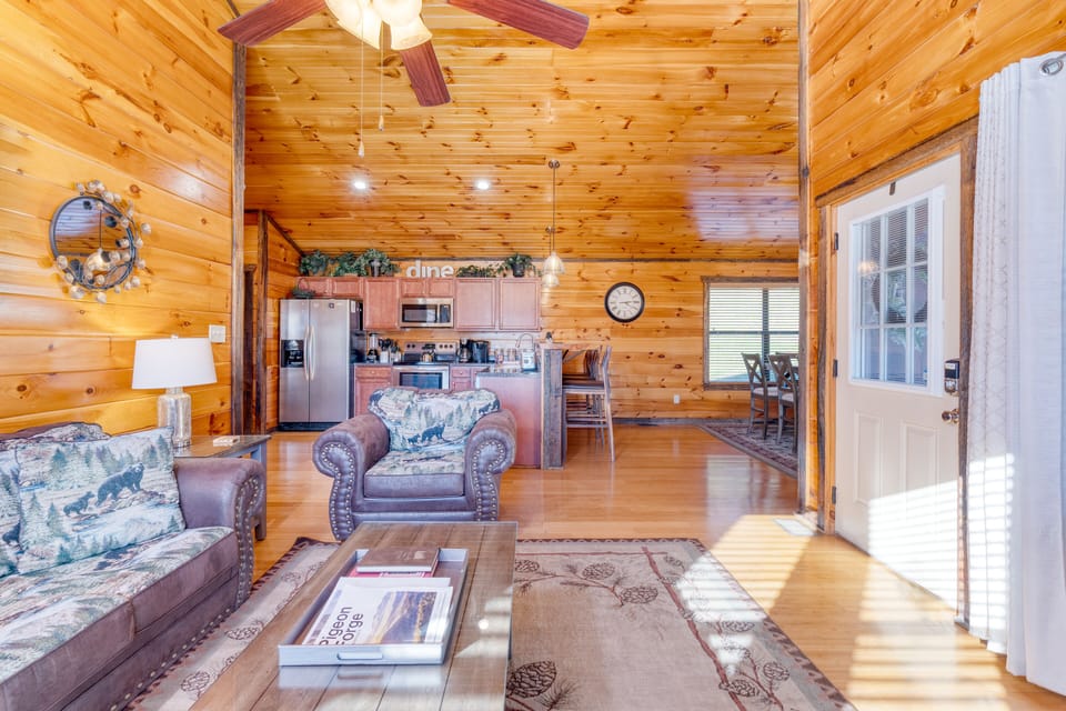 Open floor plan.