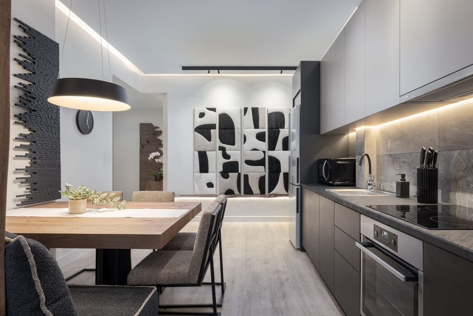Kitchen and Dining Table
