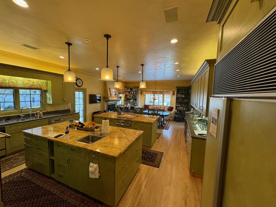 Two island Master Chef Kitchen.