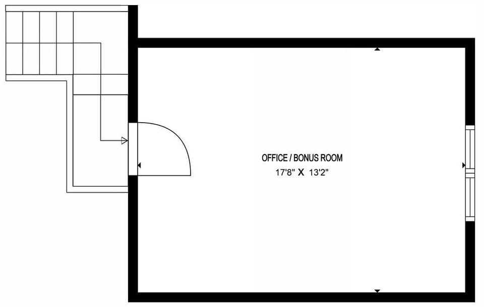 Office / Bonus Room Floorplan