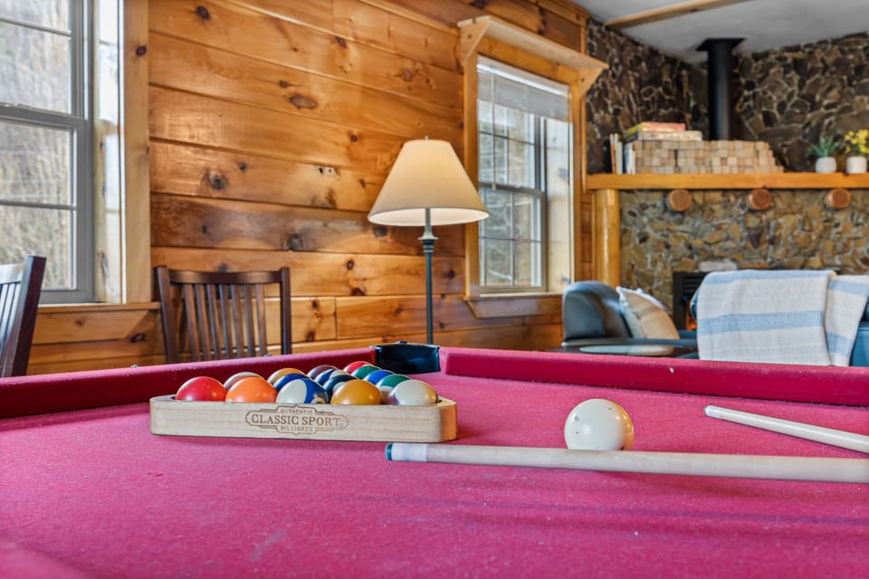 Pool table fun!