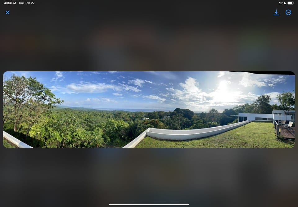 View from property