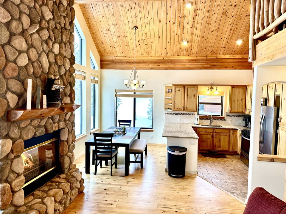 Dinning and kitchen