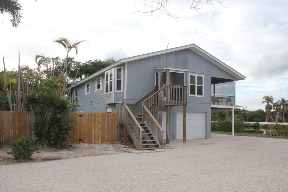 Exterior from Driveway (Jan, 2024)