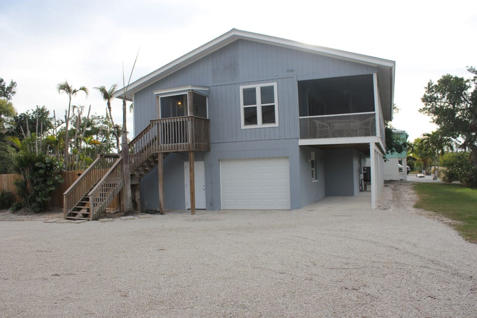 Exterior from Driveway (Jan, 2024)